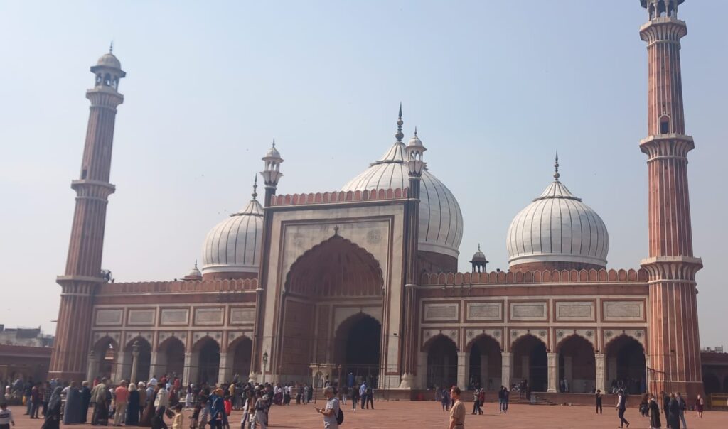 La Jama Masjid, la grande moschea di Delhi