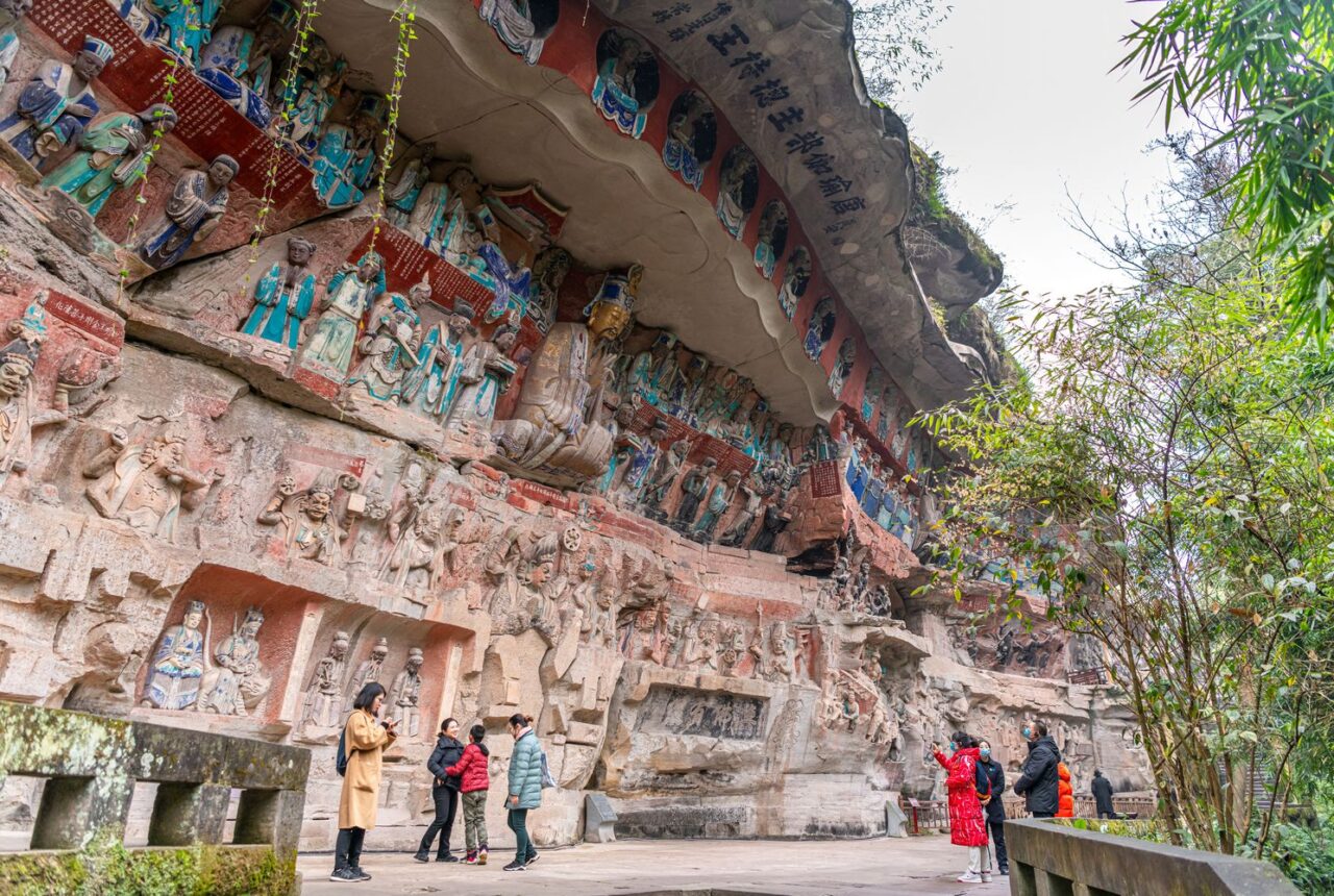 Le sculture di Baodingshan, a Dazu
