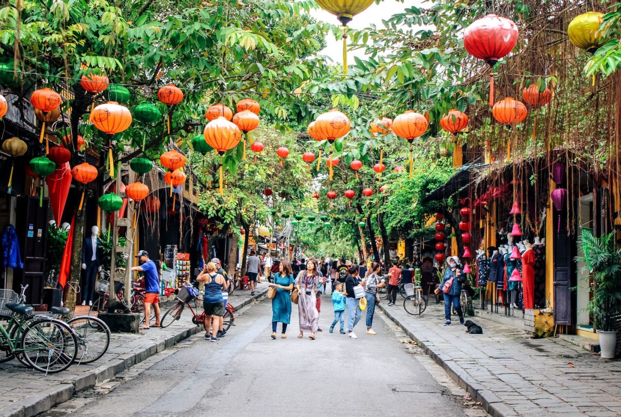 Le lanterne della città vecchia di Hoi An